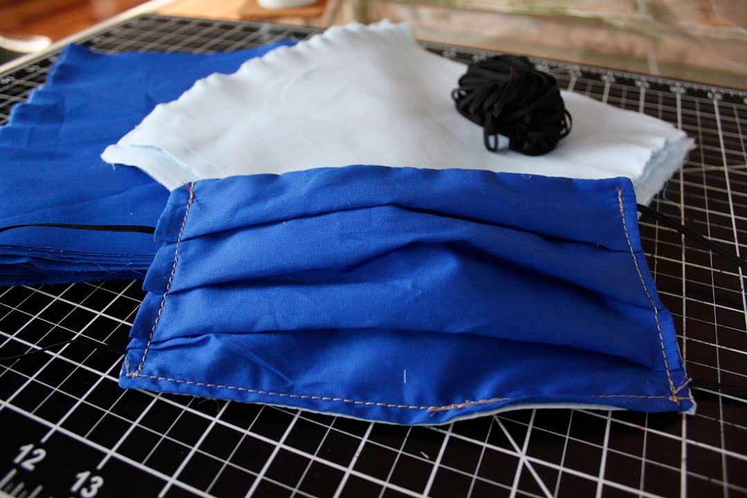 San Diego Continuing Education’s Clothing Construction and Textiles students Sew Personal Protective Equipment (Photo Courtesy of Extraordinary Kits)